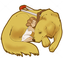 温顺的导盲犬