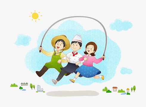 png老牛跳绳png小孩跳绳png机器人跳绳png跳绳的男孩png小朋友跳绳