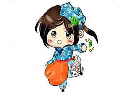 蓝衣小厨娘