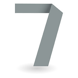 叠纸数字7