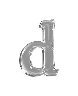 琥珀字母d