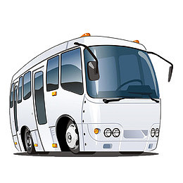 卡通客车