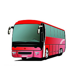 红色客车