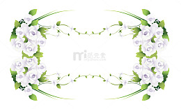 小花姓名框