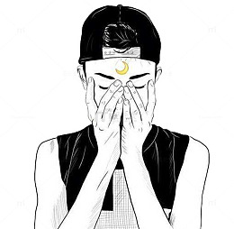 悲伤男孩