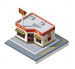 快餐店设计图