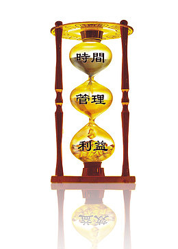 企业文化 企业海报 时间效益