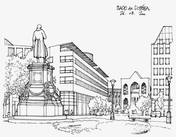 关键词 : 线描卡通,场景速写,速写,线描,速写线描[声明] 觅元素所有