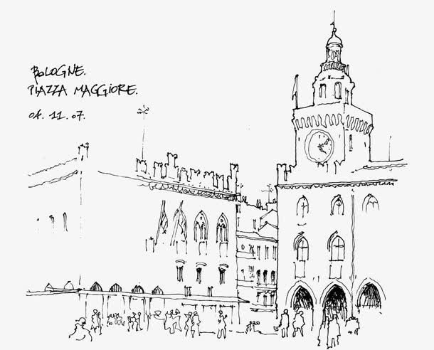 卡通场景手绘素材免费下载_觅元素