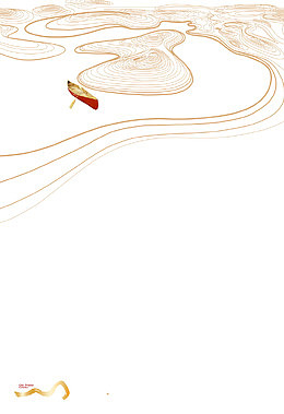 中国风企业展板