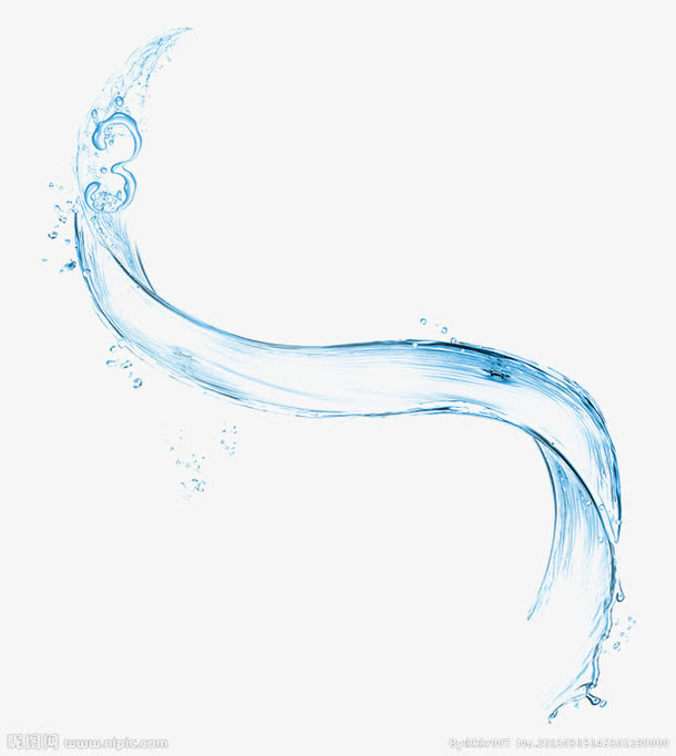 飘浮水花素材免费下载_觅元素