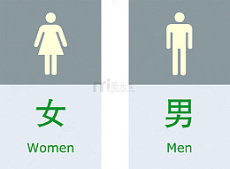 洗手间标识