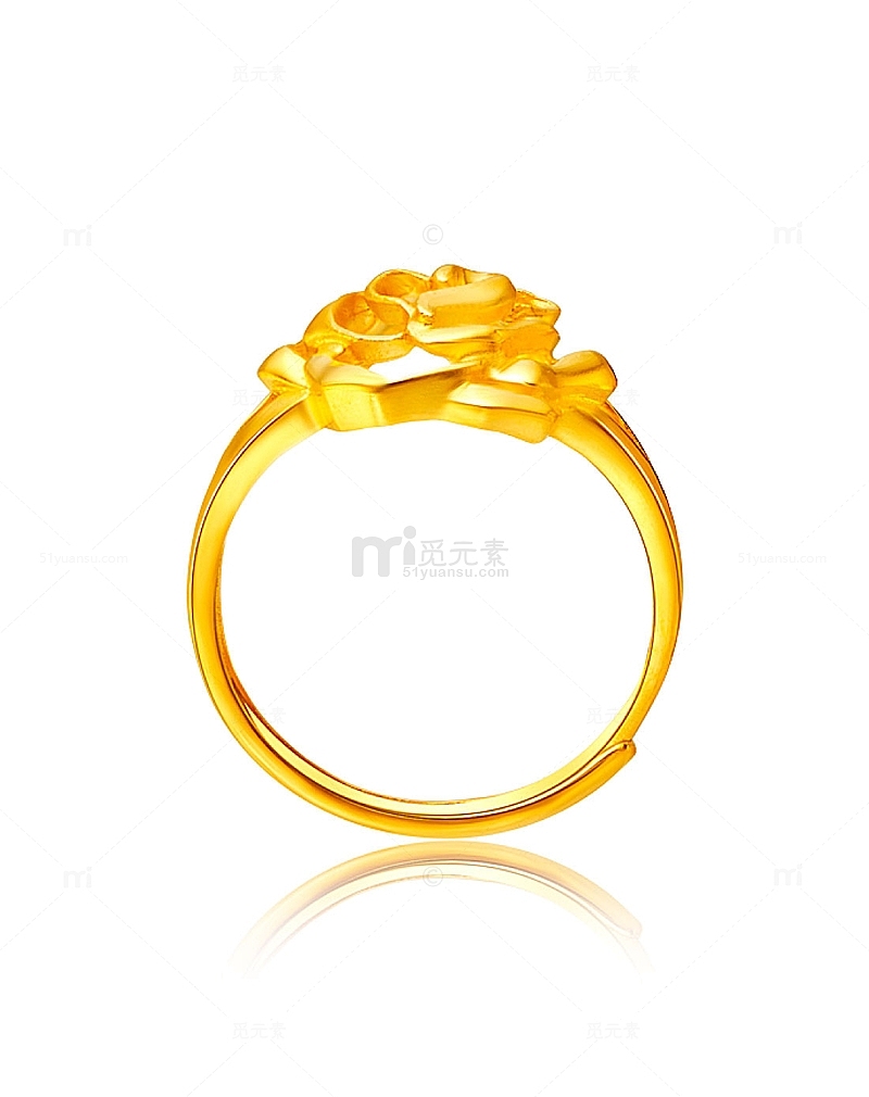 戒指图案首饰素材  黄金戒指