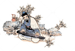 古代画作