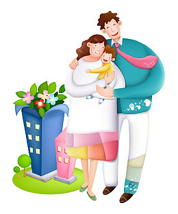 和谐社区和谐家人