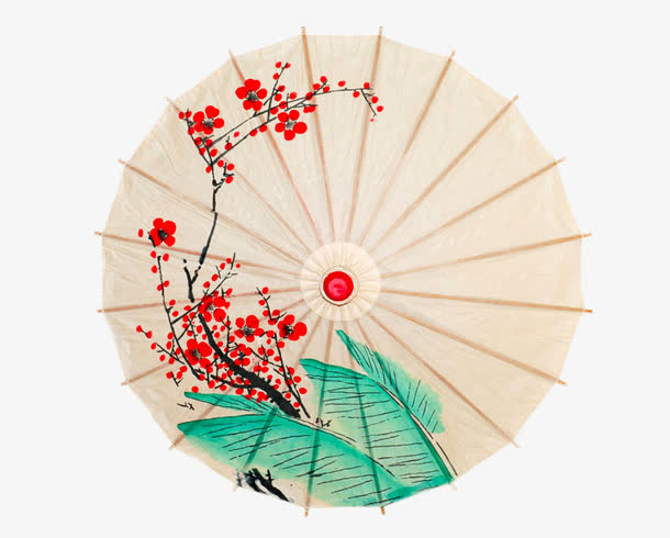 圆形油纸伞素材免费下载_觅元素