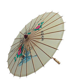 古代中国风雨伞