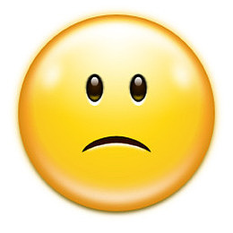 的脸悲伤的emotes-icons