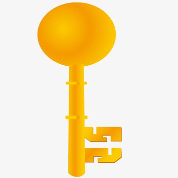 一把金色钥匙png一把金钥匙关键点重要png矢量金色钥匙一把png手绘