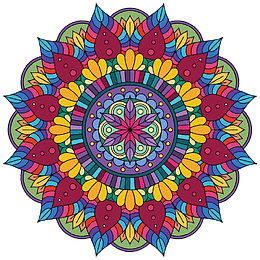 矢量民族风花纹