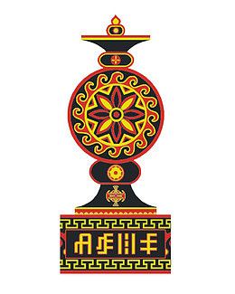 彝族酒壶图案