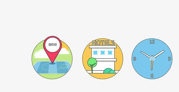 地点时间标示图