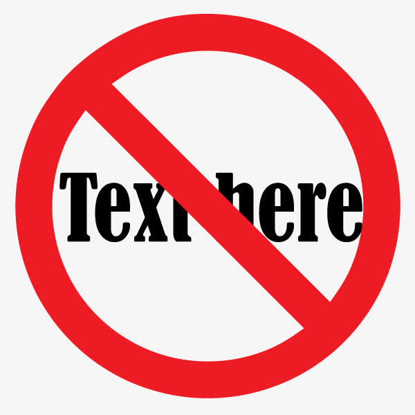 矢量禁止标示素材免费下载_觅元素