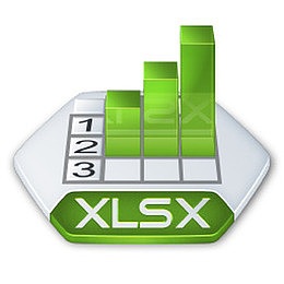 Office excel xlsx图标