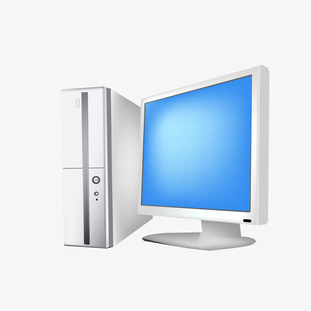 电脑和主机图案