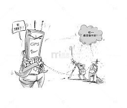 安装GPS的环卫工