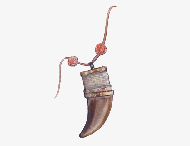 万圣节素材牛角