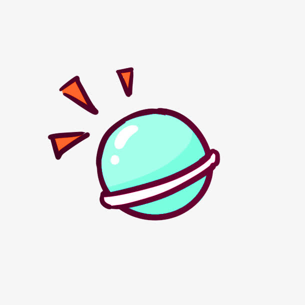 绿色清新珠子装饰图案