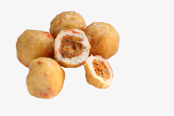 关东煮牛肉丸子免抠素材