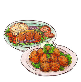 膳食炸丸子