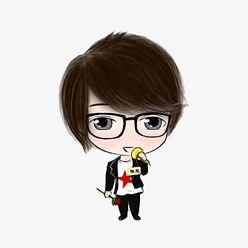 主持人卡通形象png卡通新闻播报员png卡通新闻主持人播音员png卡通