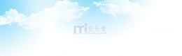 晴朗天空白云