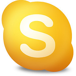 行动skype接触没有图标
