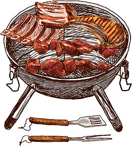 矢量烧烤