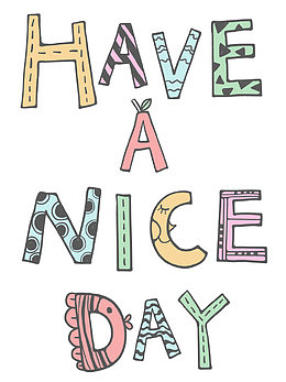 度过愉快的一天