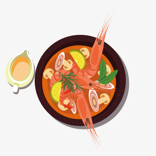 海鲜大餐简笔画画法图片