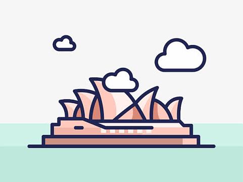 院png澳洲悉尼歌剧院风景图jpg卡通悉尼歌剧院背景png著名悉尼歌剧院