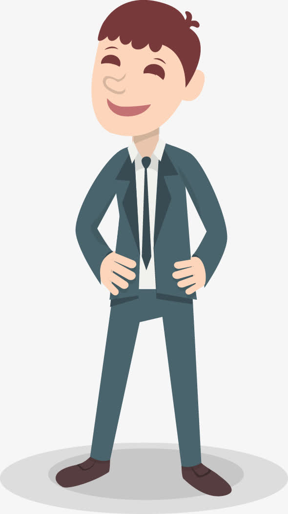 卡通扁平小人免抠素材免费下载_觅元素51yuansu.com