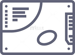 固态硬盘Outline-Smash-icons