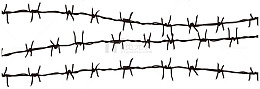 线条带刺矢量