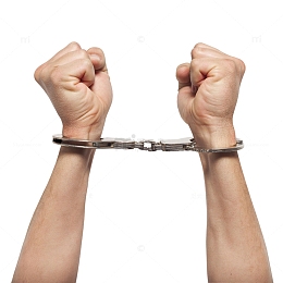 被抓的犯人免扣素材