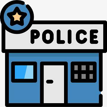 png卡通监狱牢笼图标png警察缉拿凶手图标png卡通警察可爱图标png监狱
