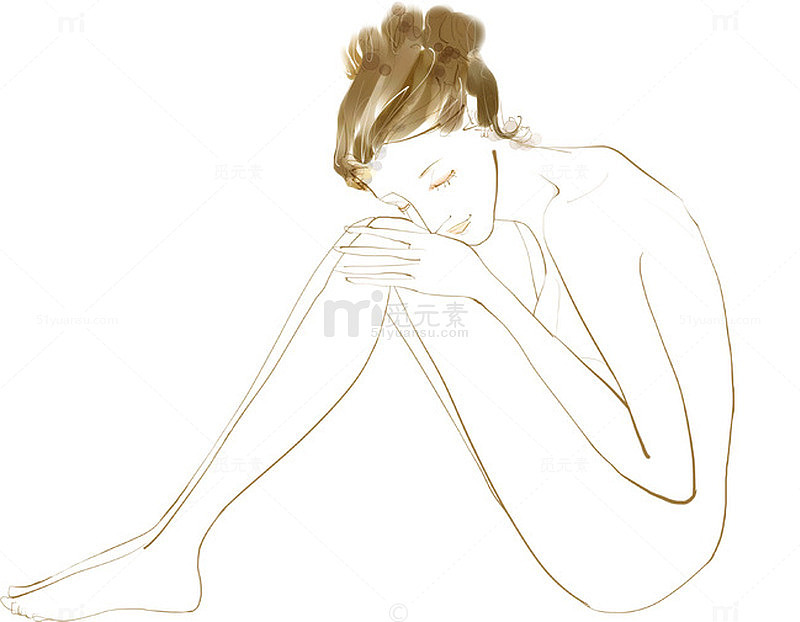 插画女孩