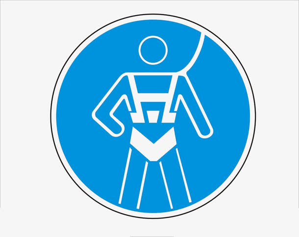 高空作业安全防范标志素材免费下载_觅元素