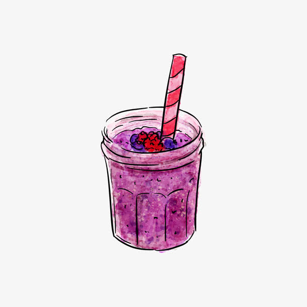 紫色杯装沙冰