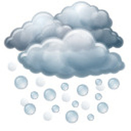 冰雹称赞重淋浴iconsland-weather